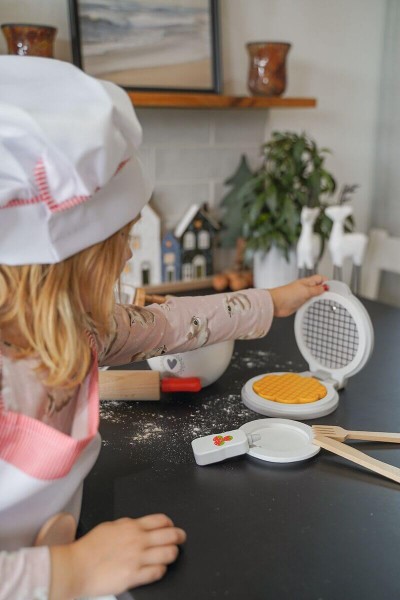 Holzwaffeleisen für Kinder