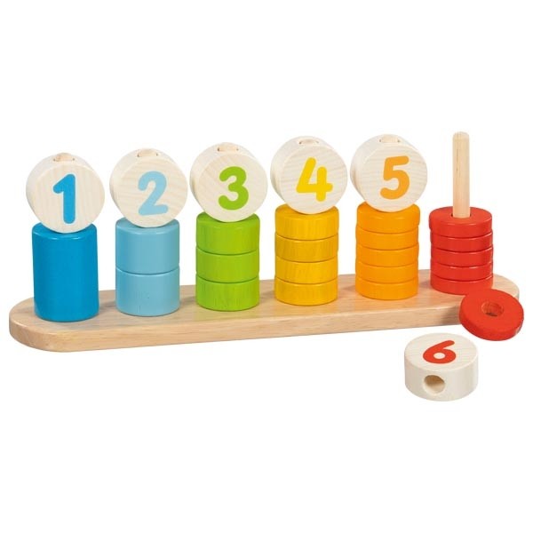 sortierspiel zum erlernen und zaehlen von baukloetzen