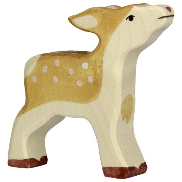 Rehbock und Rehkitz | Europa 1 Tier-Paket | Arche Spielfiguren | Holztiger