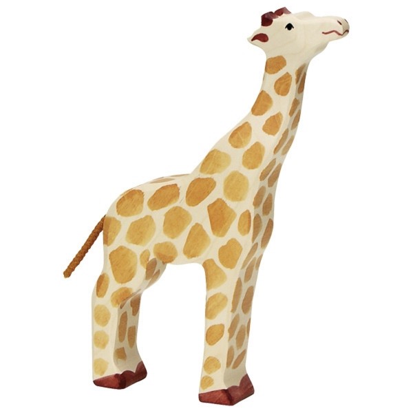 Arche Spielfiguren | Afrika 2 Tier-Paket | Giraffe | Holztiger