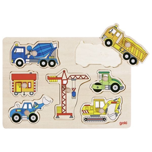 Bauernhof-Puzzle-Steckpuzzle-Bauernhof-Geduldspiel-Knobelei-Geburtstag – Mitbringsel