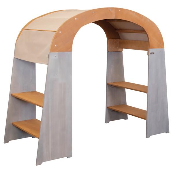 Segeltuch / Himmel / Spieltuch / Sonnenschutz - Outdoor-Kinder-Spielhaus beige