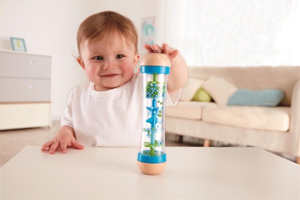 Blauer Regenmacher Babyspielzeug