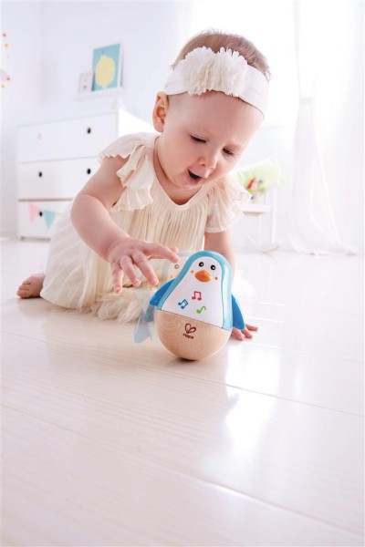 Baby Lernspielzeug Stehauf Pinguin 