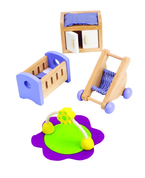 Kinderzimmer Puppenmöbel Set