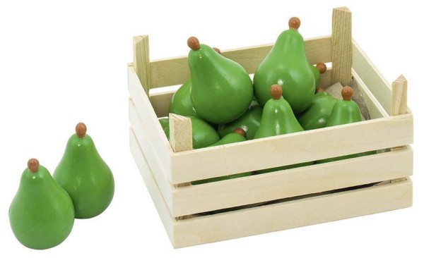 Kinder-Natur-Spielzeug! Spielzeug-Lebensmittel! Kaufladen-Zubehör! Birne