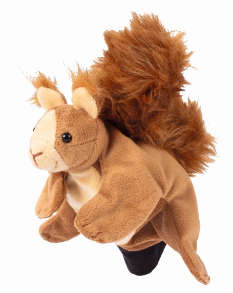 Handpuppe Eichhörnchen 5-Finger-Kaspertheater-Figur Kleinkind-Spielzeug