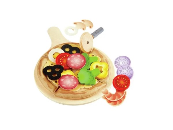 Spielset Pizza aus Holz von Hape