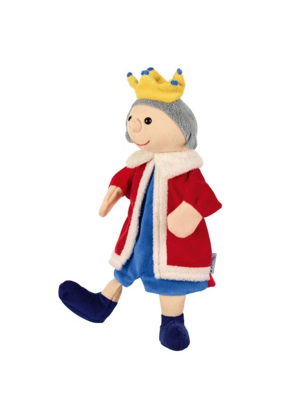 König Sterntaler Handpuppe für Puppentheater | Kasperletheater | Holz-Kaspertheater