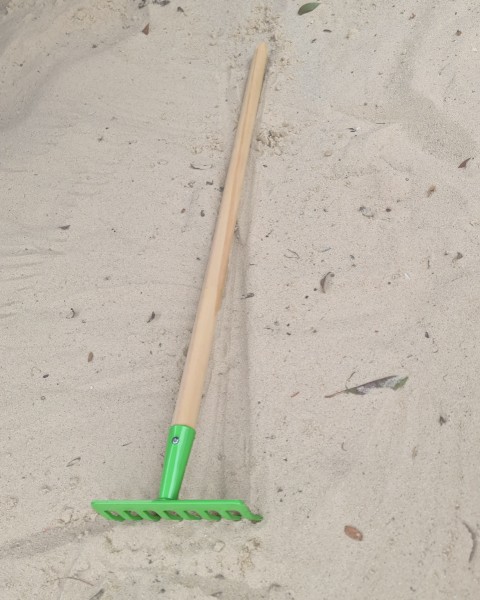 Metall-Harke Kinderrechen Sandspielzeug