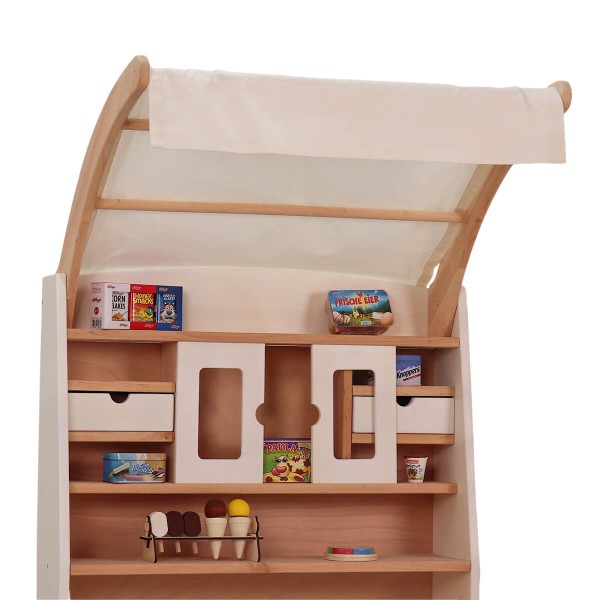 Kaufladen Markise Spieltuch - Beige