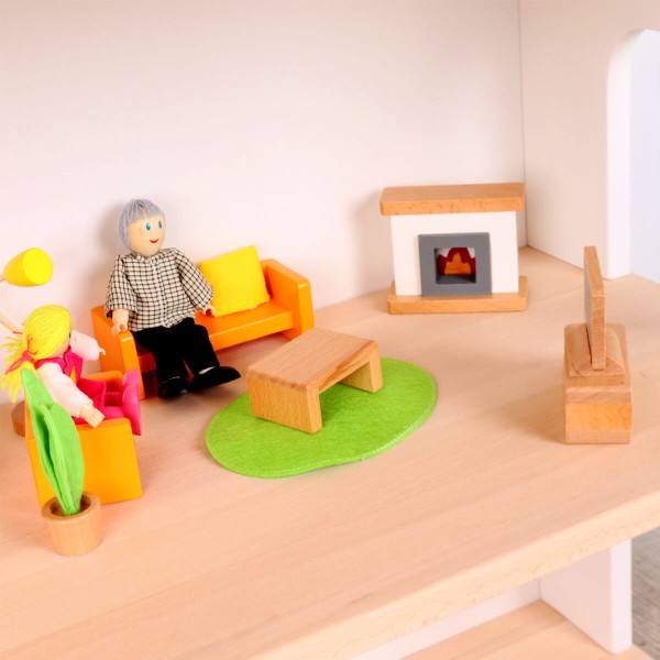 Puppenmöbel für das Puppenhaus - Wohnzimmer