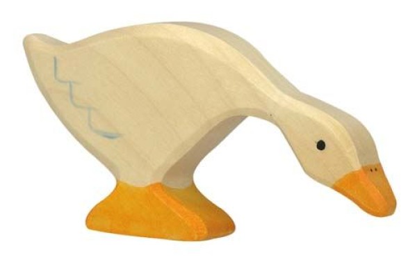 Gans fuer Bauernhof fuer Kinder Holztiger 80.028 Holzspielzeugtiere