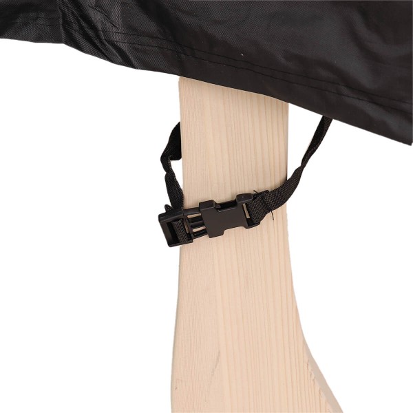 Holzpferd Schutzhülle - Schnallen Detail