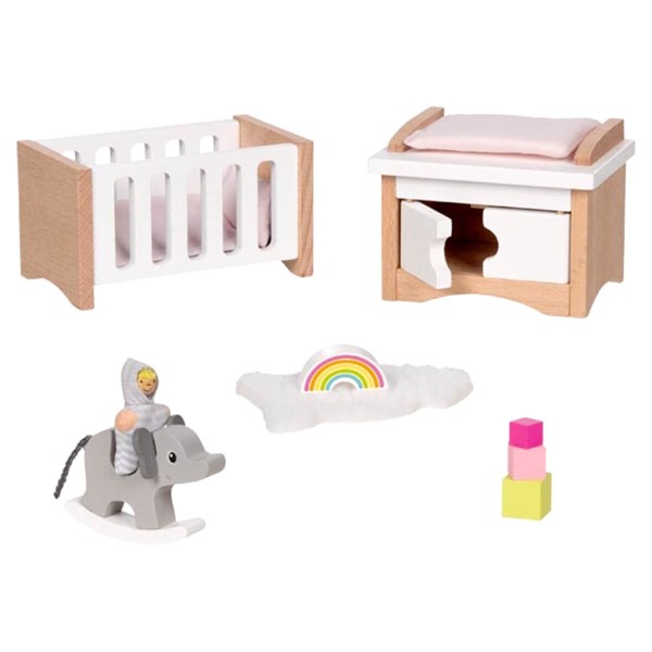 Puppenmoebel-Puppenhausmoebel-Babyzimmer-GO 51500
