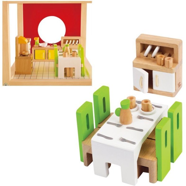 Puppenmoebel Puppenhausmoebel Esszimmer