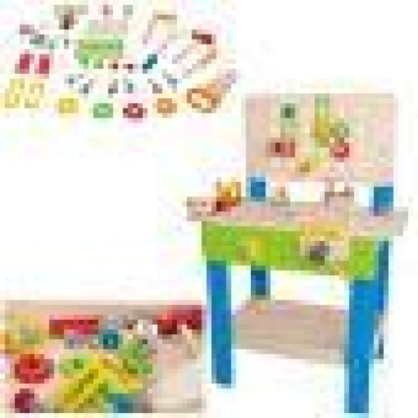 Hape Meisterwerkbank | Kinderwerkbank | Holzwerkbank für Kinder
