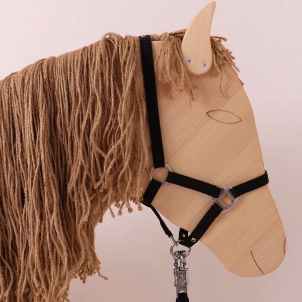 Führleine für Holzpferd mit Panikhaken