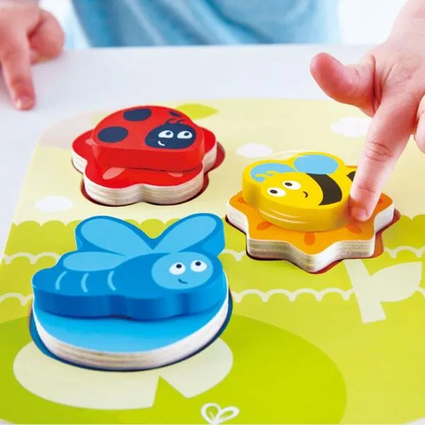 Insektenpuzzle aus Holz von Hape
