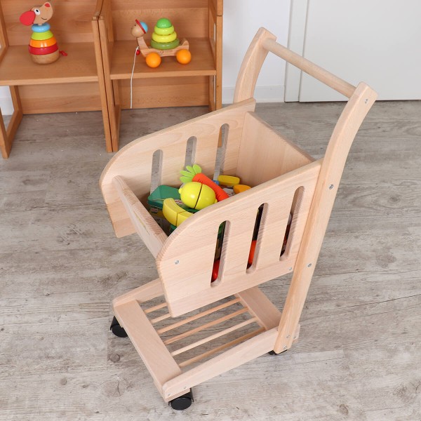 Kinder Einkaufswagen mit Zubehör