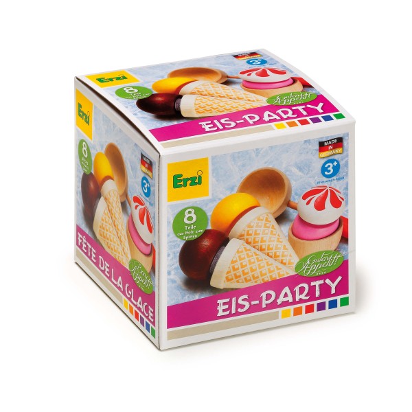 Eis Party Set mit Eis Creme für Kaufladen