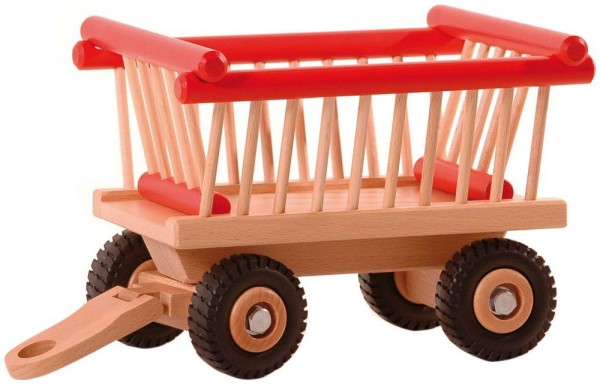Holzspielzeug Ostheimer Heuwagen 5560045 Anhaenger fuer Traktor Pferd