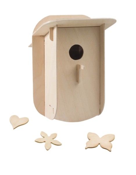 Holzbausatz Nistkasten für Kinder
