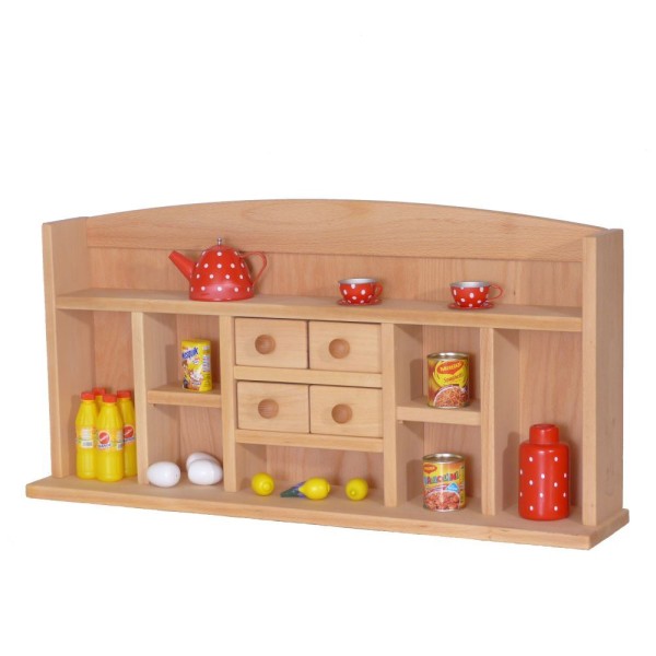 Kinder-Natur-Spielzeug! Kaufladen aus Bio-Massivholz! Kleinkind-Spielzeug! Öko-Bio-Kinder-Kaufmannsladen