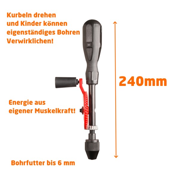 Kinderwerkzeug Handbohrmaschine