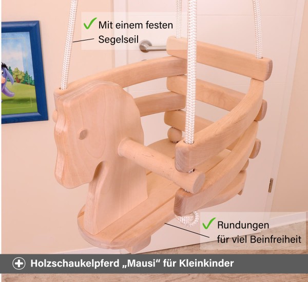Schaukelpferd für Kleinkinder Details