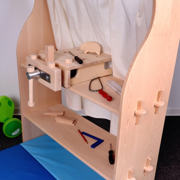 Kinder Werkbank mit Zubehör