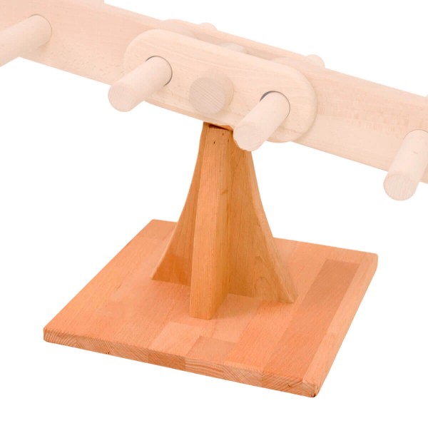 Standfuß aus Holz für zB. Kinderwippe, Sprossenbaum.