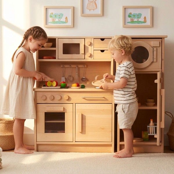 Kinderküche Montessori - Perspektive