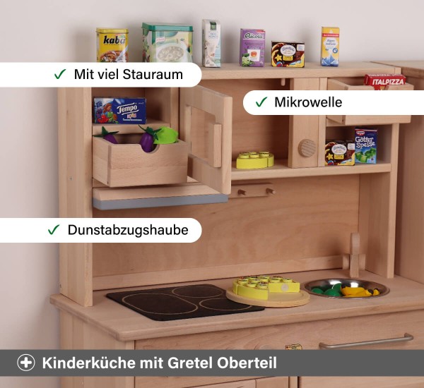 Kinderküche Set - Gretel Oberteil - Details