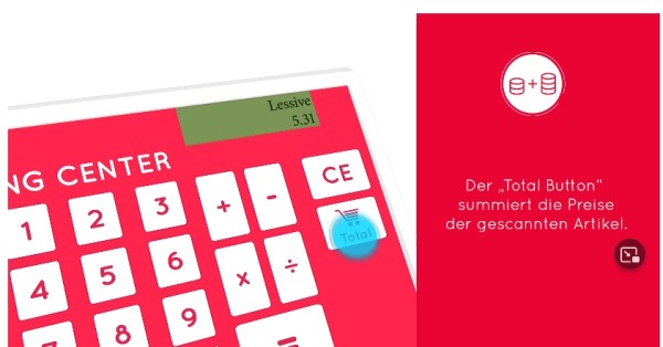 zusammenrechnen mit der scannkasse