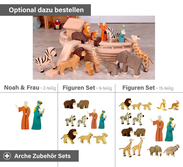 Arche Noah Zubehör - Tier Set klein