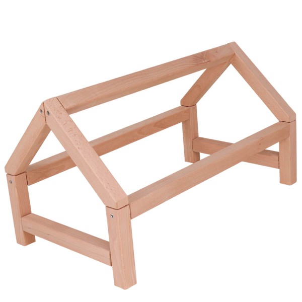 Puppendach mit tuch beige