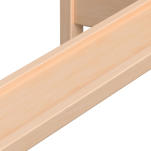 Rutschbrett Detail - Holz