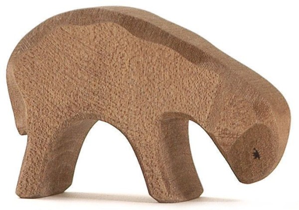 schaf-fresend-braun Weihnachtsgeschenk Holz öko Naturspielzeug pädagogisch wertvolles Spielzeug Montessori Waldorf Holztiger Ostheimer Spielbauernhof