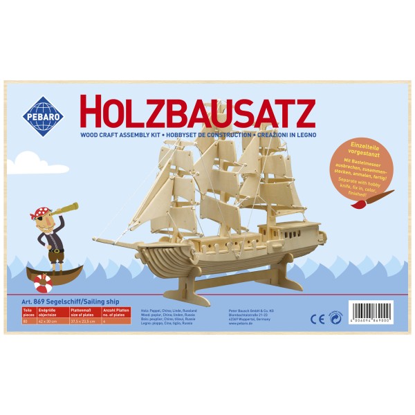 holzbausatz segelschiff zum basteln