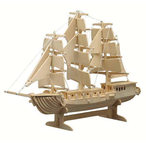 3d puzzle segelschiff zum zusammen stecken