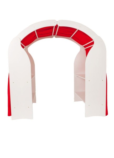 Spielstaender, Spielhaus aus Holz, Holzspielzeug , Indoor vielseitig einsetzbar robust massiv