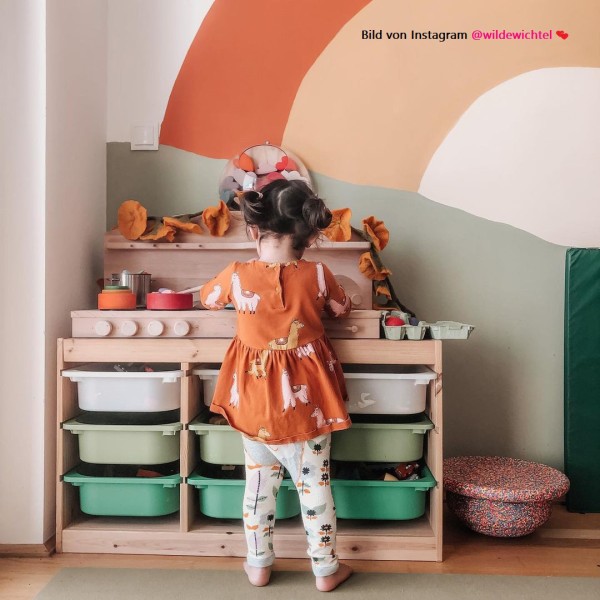 Kinder Spielküche Aufsatz aus Holz - für Kinder