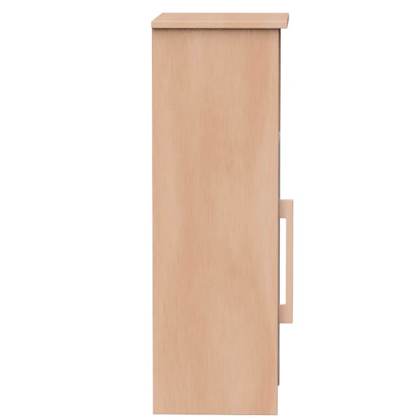 Spielküche Schrank weiß - Seitenansicht