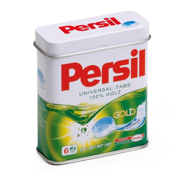 Persil Waschmitteltabs in Blechdose - Spielzeug Zubehör für Waschmaschine