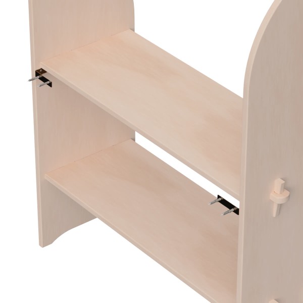 Wand Befestigungs Set für einseitigen Spielstaender - Detail