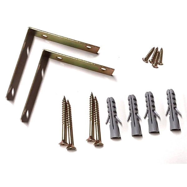 Wand Befestigungs Set für einseitigen Spielstaender - Material