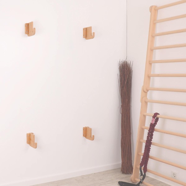 Wandhalterung für Sprossenwand an Klettersystem