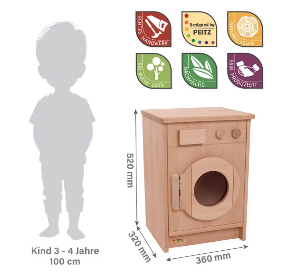 Kinder Waschmaschine Abmessungen