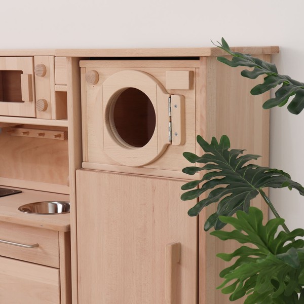 Waschmaschine stehend im Raum - In Butler Schrank